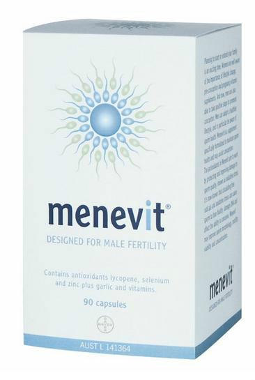 menevit 男性备孕胶囊营养素 90粒 （改善精子质量）