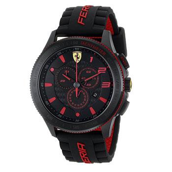 海淘精选：Amazon Ferrari Men's 0830138 Scuderia 石英计时腕表