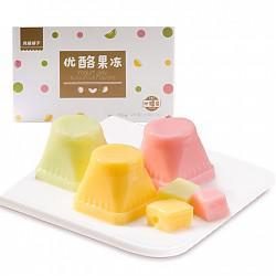 【京东超市】良品铺子 草莓芒果哈密瓜味布丁 优酪果冻礼盒装32g*15个
