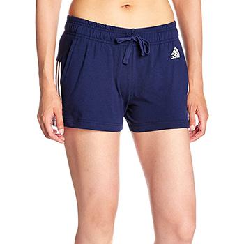 adidas阿迪达斯 女式运动型格针织短裤