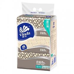 【苏宁超市】维达（Vinda） 抽纸 超韧3层120抽面巾纸*4包（小规格）