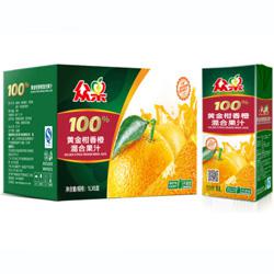 京东商城 众果 100%纯果汁 黄金柑香橙1L*6盒