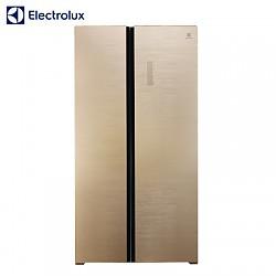 伊莱克斯冰箱ESE6509GS 651升 变频风冷无霜 对开门冰箱 （梦幻金）