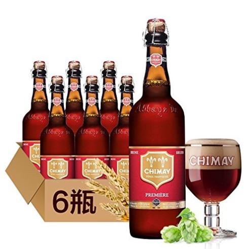CHIMAY 智美 红帽 比利时修道士啤酒 750ml *6瓶
