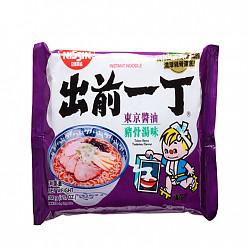 【京东超市】出前一丁 NISSIN 方便面 北海道味增猪骨汤味 100g*5袋 五连包