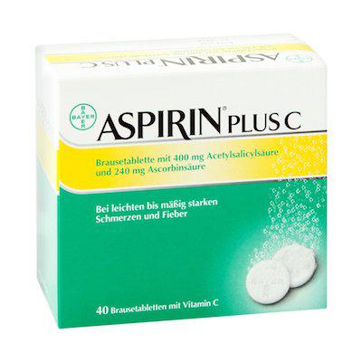 AspirinPlus 阿司匹林维生素C泡腾片 40片