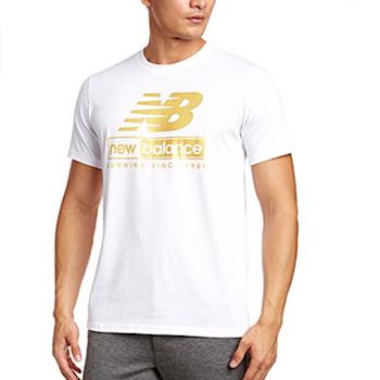 亚马逊中国 New Balance 男式 短袖T恤