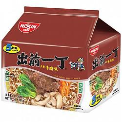 香港地区进口 出前一丁 五香牛肉味 5 x 100g/袋 *5件