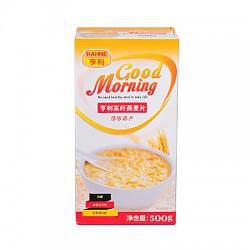 【苏宁超市】亨利 高纤燕麦片500g 德国进口麦片 冲饮营养谷物早餐 *2件