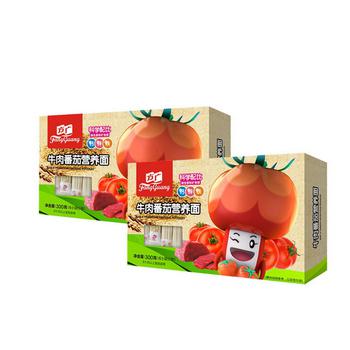 苏宁易购 方广 辅食宝宝面条牛肉番茄营养面300*2盒装