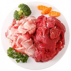 阿都沁 半筋半肉 牛肉块 1kg *2件