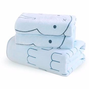毛巾浴巾三件套（70*140cm+2*35*75cm）