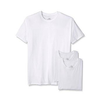 海淘精选：Amazon 恒适Hanes男式3件装圆领T恤