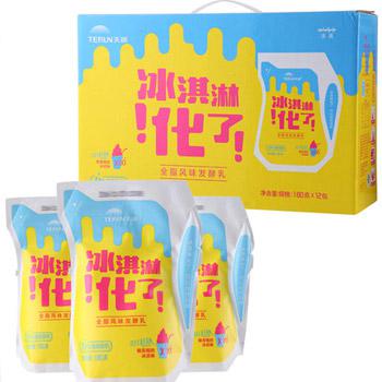 天润酸奶 新疆低温浓缩酸奶 180g*12袋