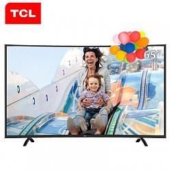 TCL L65P1-CUD 65英寸 4K 曲面 液晶电视