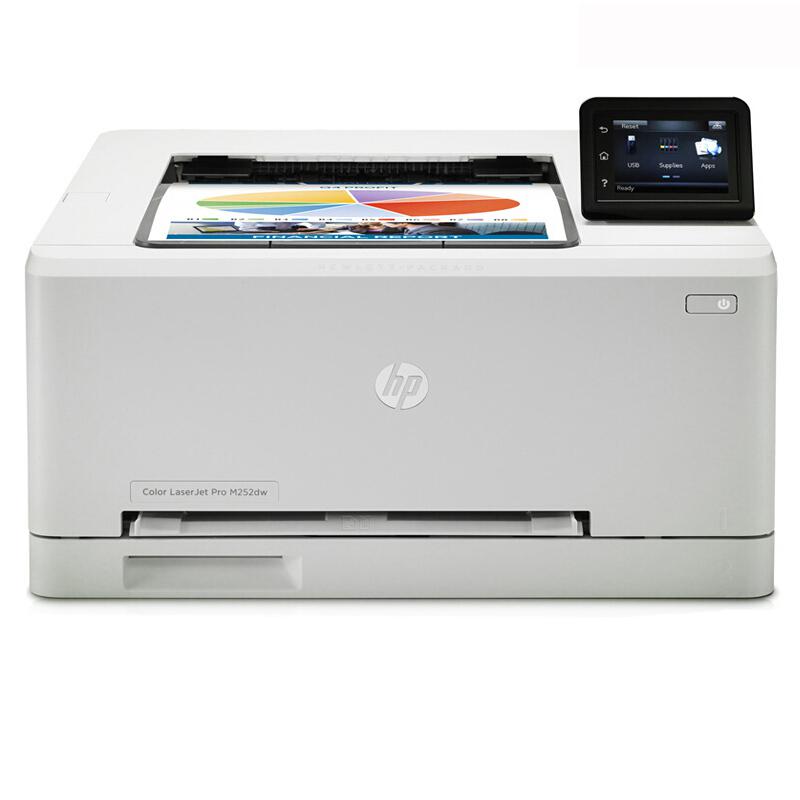 HP 惠普 M252DW 彩色激光双面打印机