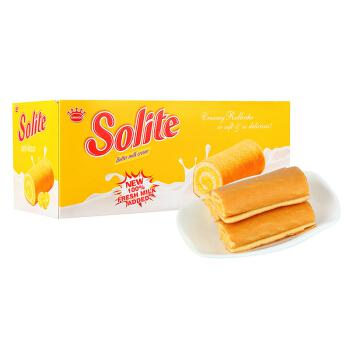 SOLITE 索利特 瑞士卷 奶油味 18g*24/盒
