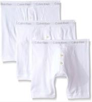 海淘精选：Amazon 限M码：Calvin Klein 男士纯棉平角内裤 3条装