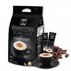 【京东超市】马来西亚进口 WOW COFFEE 3合1速溶咖啡1600g/袋（16g×100条）碳烧风味 沃牌WOW咖啡