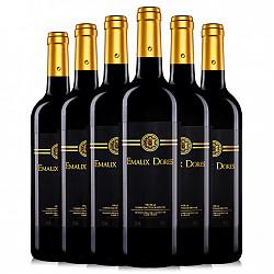法国进口红酒 埃莫多斯红葡萄酒750ml *6瓶 整箱装