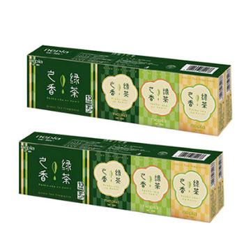 邮乐官方网站 妮飘 绿茶手帕纸10包装X2条