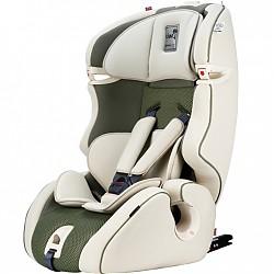 Kiwy意大利原装进口儿童汽车安全座椅 ISOFIX硬接口通过ADAC测试9个月-12岁 无敌浩克灵动绿SLF123