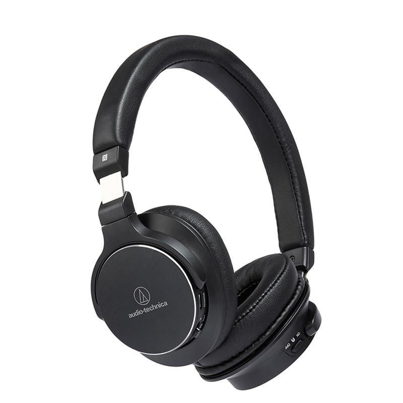 audio-technica 铁三角 ATH-SR5BT 头戴式无线蓝牙耳机  黑色款