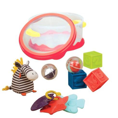B.toys 宝宝游戏时间玩具套装 带收纳盒