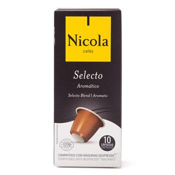 Nicola 尼可拉 精选进口咖啡胶囊50g 10粒装 胶囊可冲10杯 （雀巢nespresso咖啡机可适用） *9件