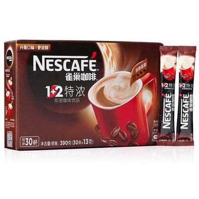 Nestlé 雀巢 1+2特浓 咖啡 390g（30杯） *2盒