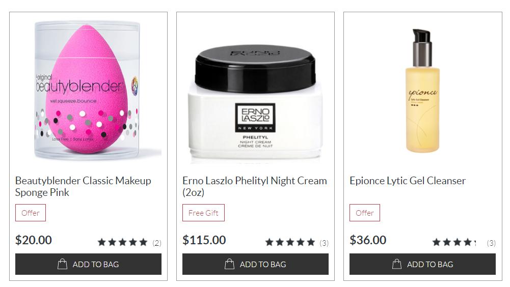 SkinStore 精选护肤美妆促销 如FAB、ReFa、ERNO LASZLO等 