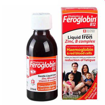 Feroglobin 婴幼儿孕妇补铁补锌口服液 200ml