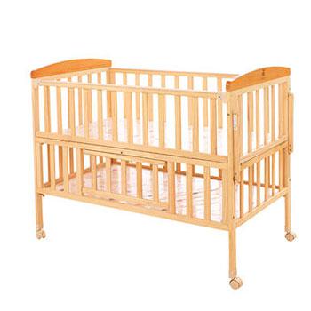 象宝宝 实木婴儿床摇篮床