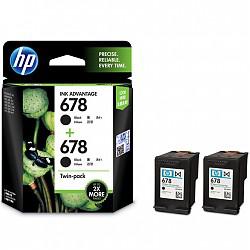惠普（HP）L0S23AA 678黑色墨盒双支装 （适用HP Deskjet1018,2515,1518,4648,3515,2548,2648,3548,4518）