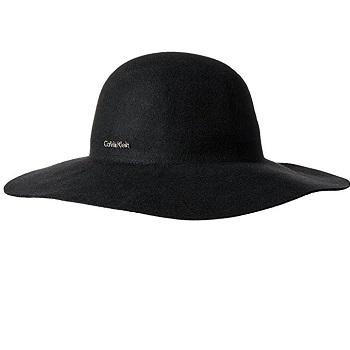 Calvin Klein 纯羊毛Logo毛毡帽