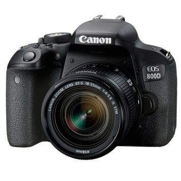 Canon 佳能 EOS 800D 单反套机 （EF-S 18-55mm f/4-5.6 IS STM 镜头）