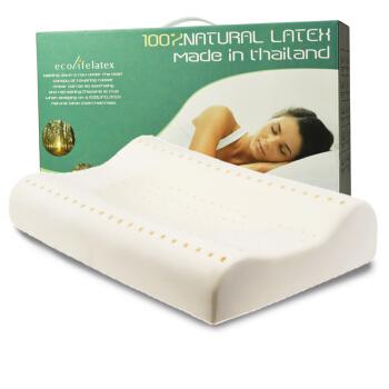 Ecolifelatex 伊可莱 PT3M 平滑高款乳胶枕 *3件