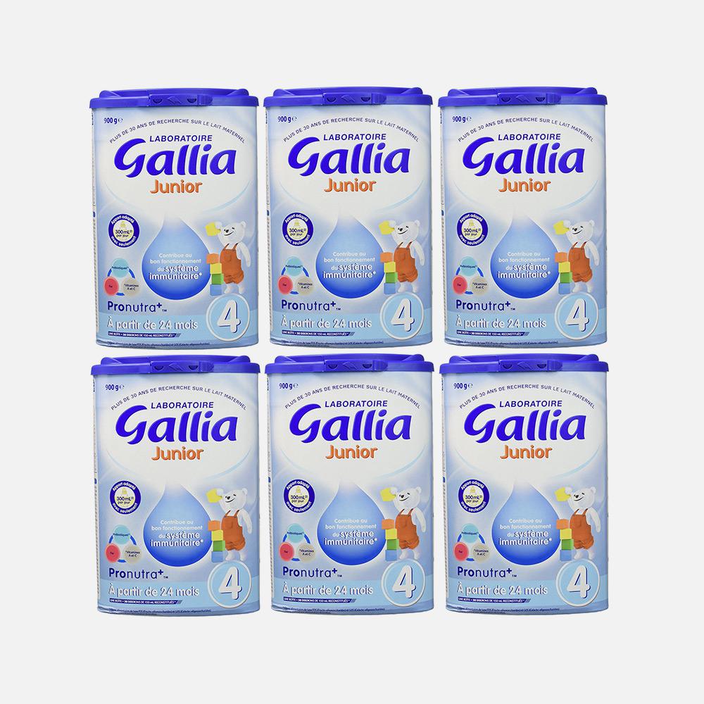 Gallia 佳丽雅  标准型奶粉 4段 900g*6桶