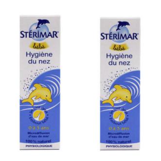 STERIMAR 舒德尔玛 婴儿生理海盐水鼻喷雾 100ml*2瓶