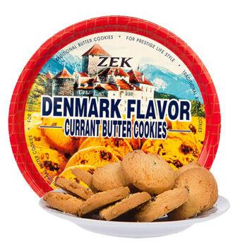 ZEK 丹麦风味 葡萄干黄油曲奇饼干 368g *10件