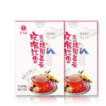 姜小白 玫瑰红枣红糖姜茶 240g