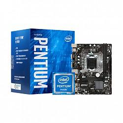 英特尔（Intel）G4560 +微星H110M PRO-VH CPU主板套装