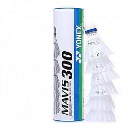 尤尼克斯YONEX羽毛球M-300耐打尼龙塑料球白色