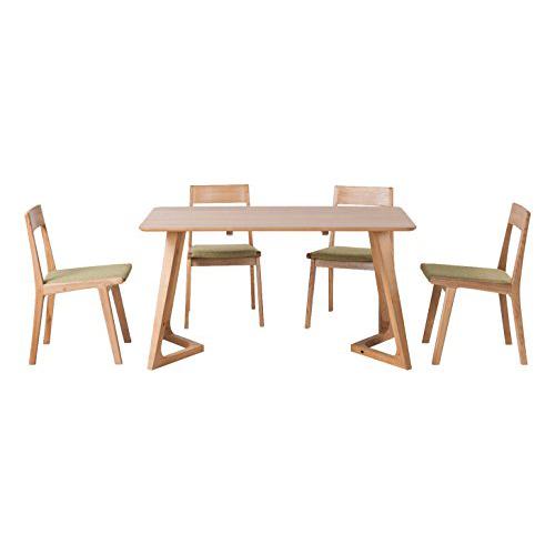 Homestar 好事达 戈菲尓 白橡木餐桌椅组合 1桌+4椅 多款可选