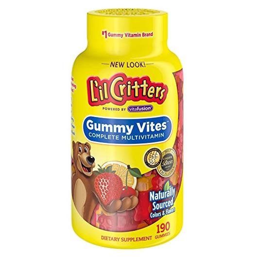 L'il Critters 丽贵 Gummy Vites Sours 综合维生素 小熊软糖 190粒