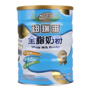 Nouriz纽瑞滋 全脂奶粉 800g/罐 新西兰进口