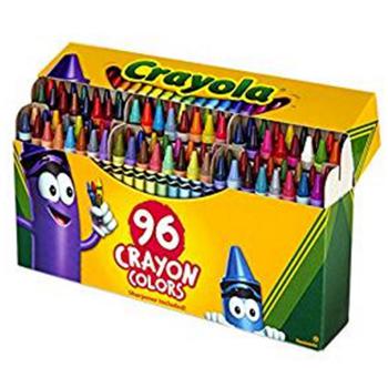 Crayola 绘儿乐 96色彩色盒装蜡笔52-0096