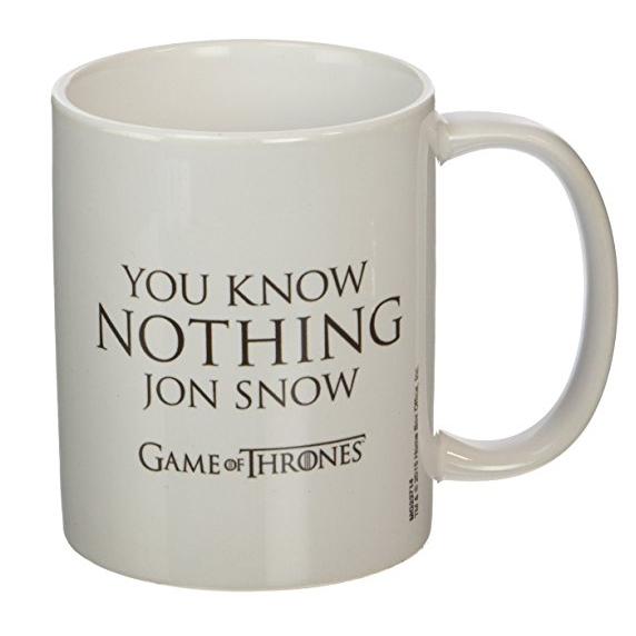 Game of Thrones “You Know Nothing Jon Snow ” 马克杯 312ml