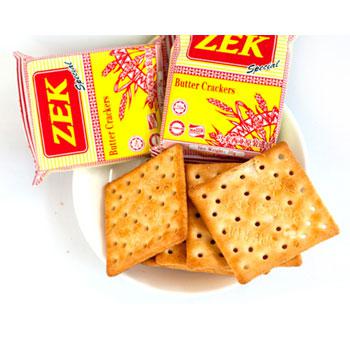Zek 马来西亚 黄油苏打饼干 280g*2袋