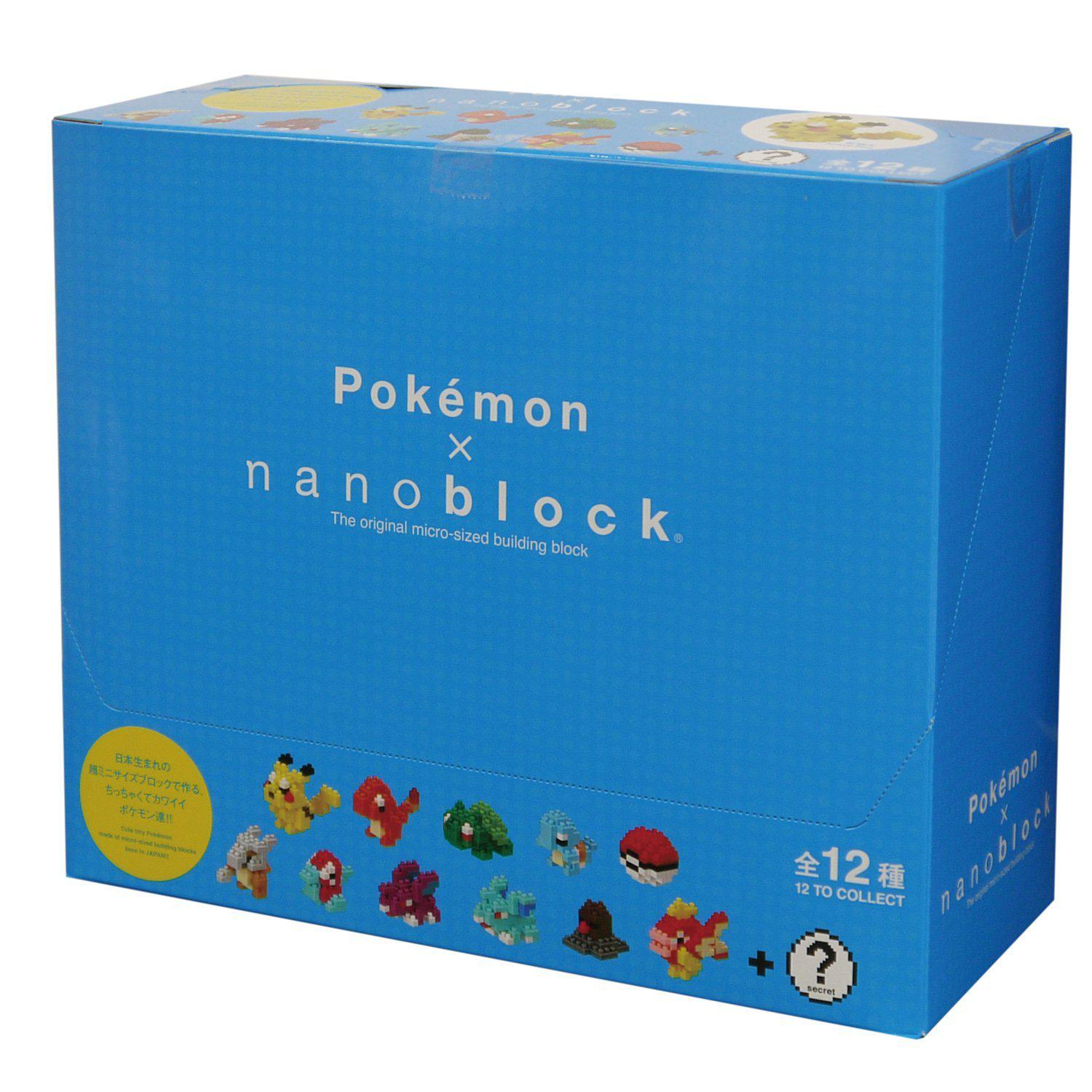 KAWADA Pokemon x nanoblock 口袋妖怪积木 全套12件